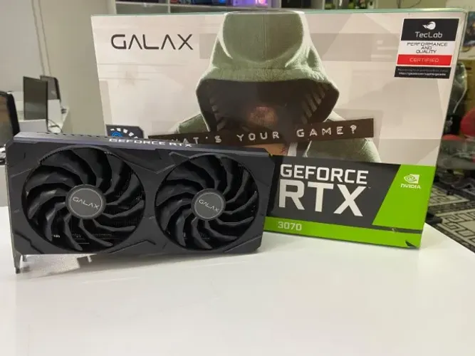 PLACA DE VIDEO RTX 3070 8GB 100%
