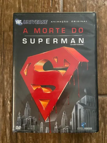 DVD A MORTE DO SUPERMAN ANIMAÇÃO DC