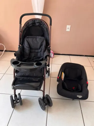 CARRINHO + BEBÊ CONFORTO COSCO REVERSE TS DUO