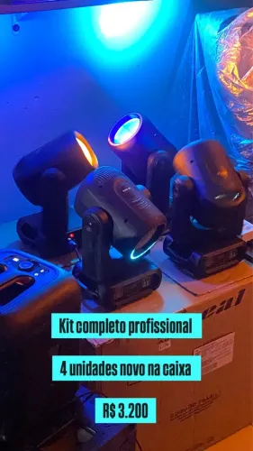 Canhão de luzes LED