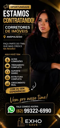 Vaga de emprego para vendedor 