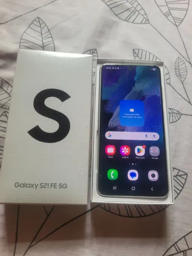 S21 fe 5G 128gb todo original 