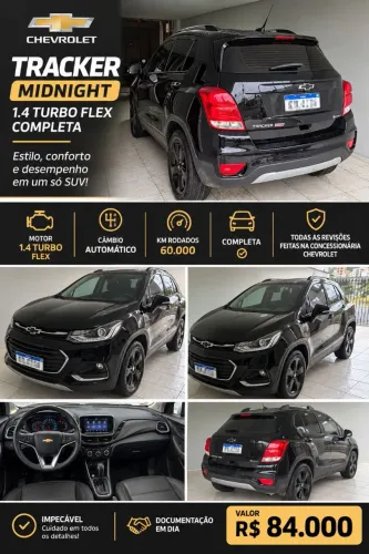 Chevrolet Tracker Midnight 1.4 Turbo Flex Aut. 2019