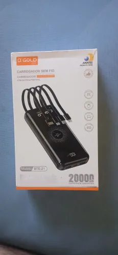  Powerbank  com carregamento por indução , barato pra sair Rápido !!