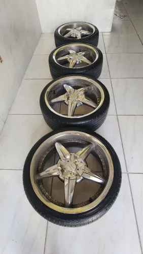 RODAS E PNEUS ARO 18