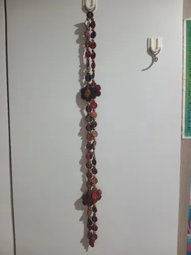 Colar de madeira (casca de coco e coquinho)