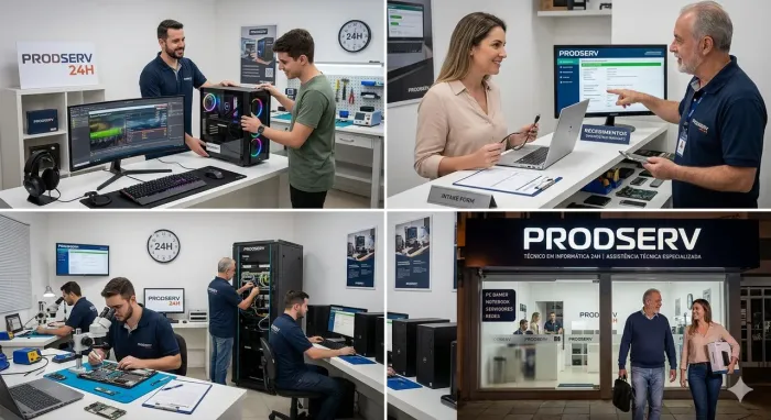 Manutenção de PCs e Notebooks - 25 Anos de Tradição no Centro de POA
