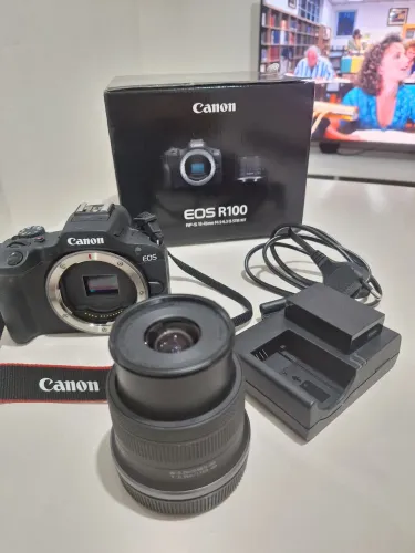 Oportunidade Canon R100 nova! Usada apenas em 2 eventos | Com NF e na garantia