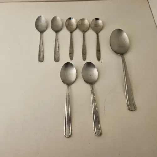 Lote 8 Colheres De Aço Inox Wolff Tramontina TAP