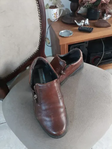 Sapato social Pegada n38 couro legítimo