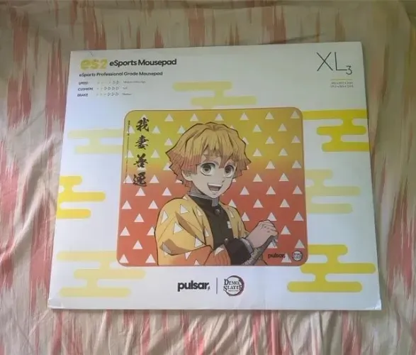 Mousepad Pulsar Es2 Demon Slayer Zenitsu XL