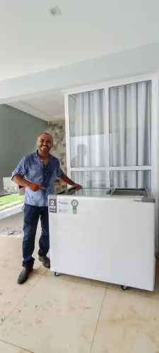 FREEZER HORIZONTAL 311 LITROS TAMPO DE VIDRO FRICON