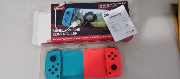 Controle gamer para smartphone Android e IOS Apple