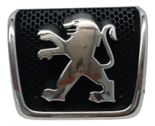 Emblema Grade Dianteira Peugeot 307 Sw 2.0 2004 2005 2006 Preto