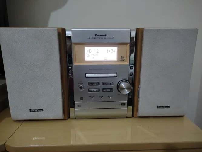 System Panasonic com MD