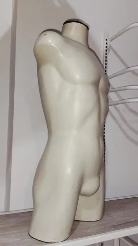 Busto Masculino para Exposição de Roupas