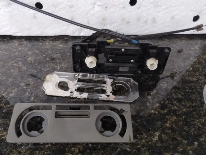 Comando de ar ventilação Fiat uno - peças Fiat uno 