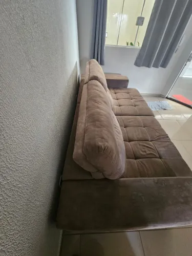 Sofá retrátil e reclinável, estofados Lima