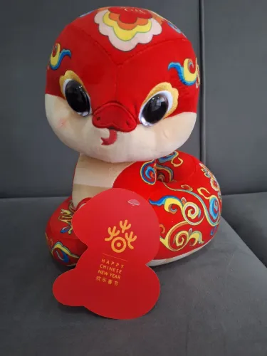 Pelúcia de Cobra Temática - Ano Novo Chinês / Zodíaco