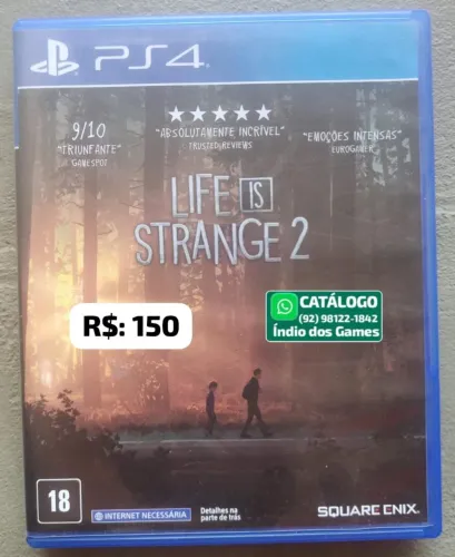 Life Is Strange 2 = R$: 150