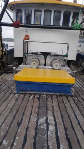 BARCO DE PESCA DE CAMARÃO SETE BARBAS PRONTO P PESCA!