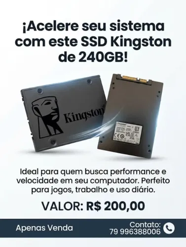 SSD Kingston de 240GB