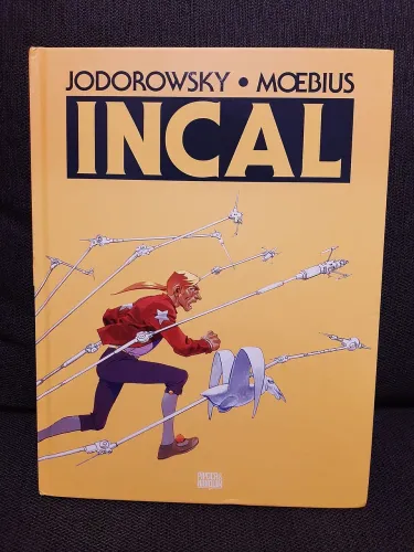 Incal quadrinho livro 1 capa dura