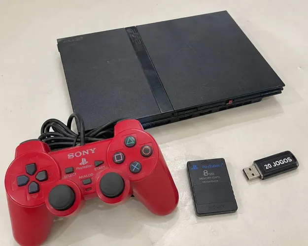 PS2 slim black