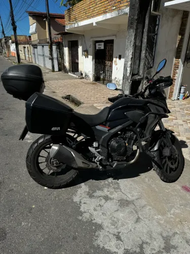 Honda CB 500X 2021 Único Dono + 3 Baús GIVI e Multimídia