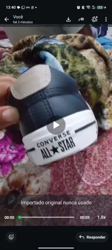 Tênis nunca usado importado