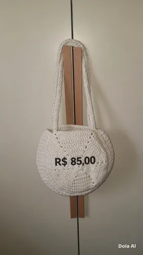 Bolsas de crochê  feito a mão