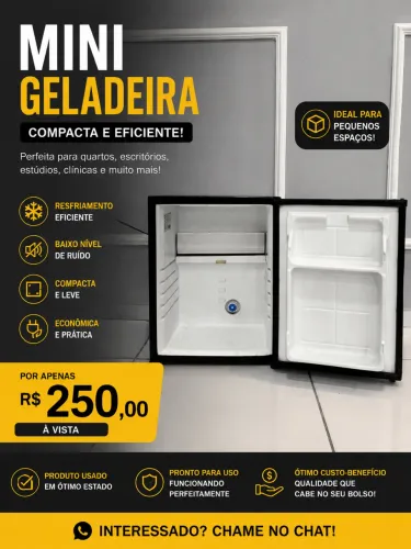 ? MINI GELADEIRA À VENDA ?