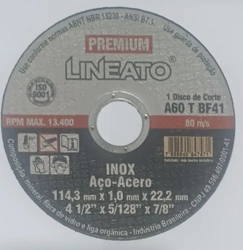 Discos Abrasivos Premium 4.1/2