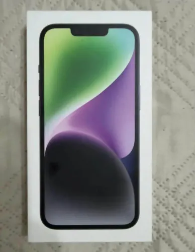 Caixa do IPhone 14 com Cabo Original nunca usado 