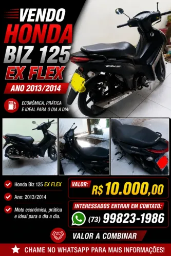 HONDA BIZ EX FLEX 2013/2014