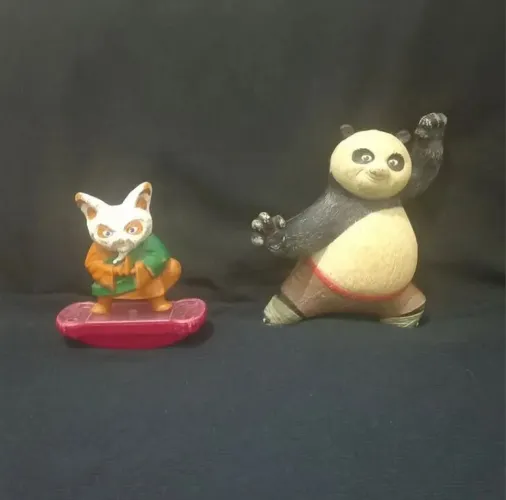 Bonecos Kung Fu Panda