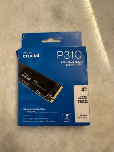 SSD 4TB Crucial P310 PCI Gen 4 (Lacrado)