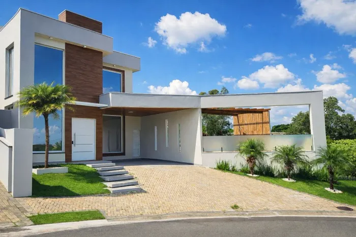 CASA DE LUXO MOBILIADA À VENDA NO CONDOMÍNIO GARDENVILLE  ITU/SP | 3 SUÍTES, CINEMA, PISCI