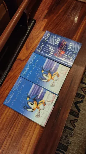 Lote 3 posters Master System