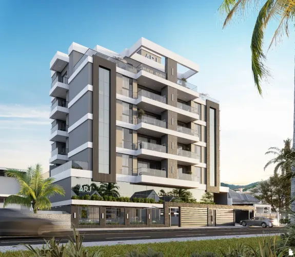 Apartamento 401 no Evidence Residence - 3 Dormitórios a 100 Metros da Praia de Palmas