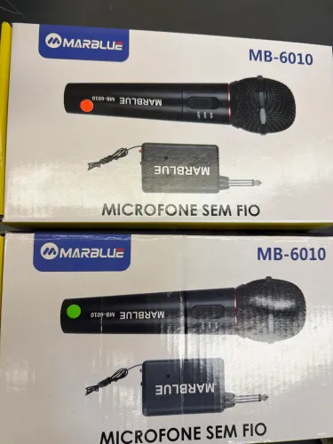Microfone Sem Fio Marblue MB-6010