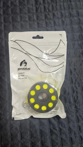 Carretilha Para Mergulho Cetus Spool Steel - NOVO - 30 metros - Amarelo