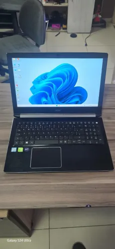 Notebook Acer  Processador i5 7° geração Placa de vídeo NVIDIA geforce 940mx Memória 8gb d