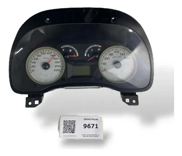 Painel De Instrumentos Fiat Idea 2006 A 2011 51764434 Vermelho