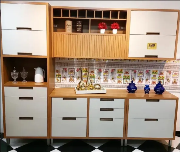 Armário de Cozinha Completo Nesher Imperatriz 100% MDF - Entrega imediata!!