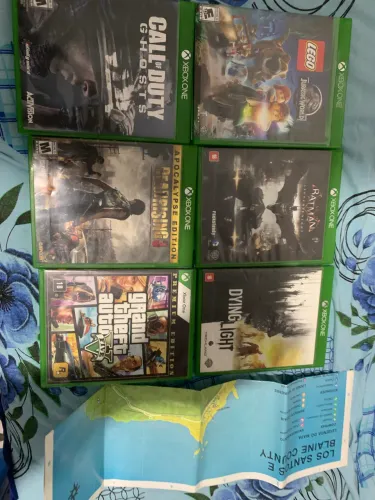 Vendo todos esses jogos Xbox one 250