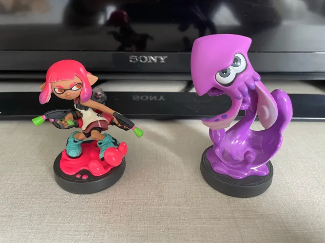 Amiibos Splatoon Nintendo oficiais