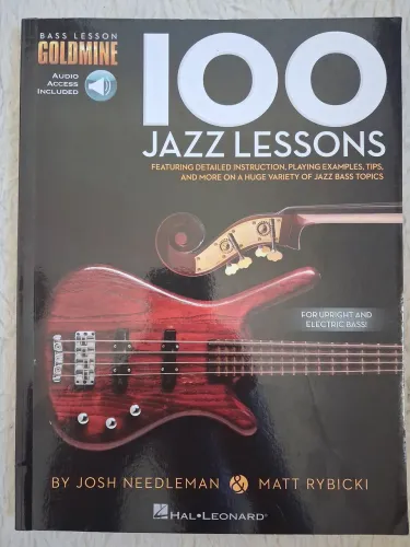 100 Jazz Lessons For Upright And Electric Bass