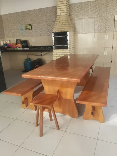 Mesa rústica
