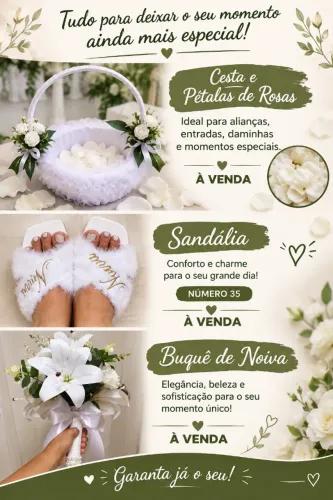 Acessórios para casamento 